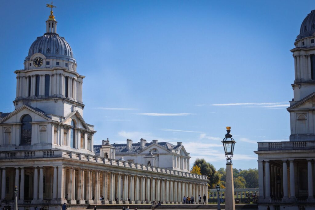 Old Royal Naval College in Greenwich, south-east London